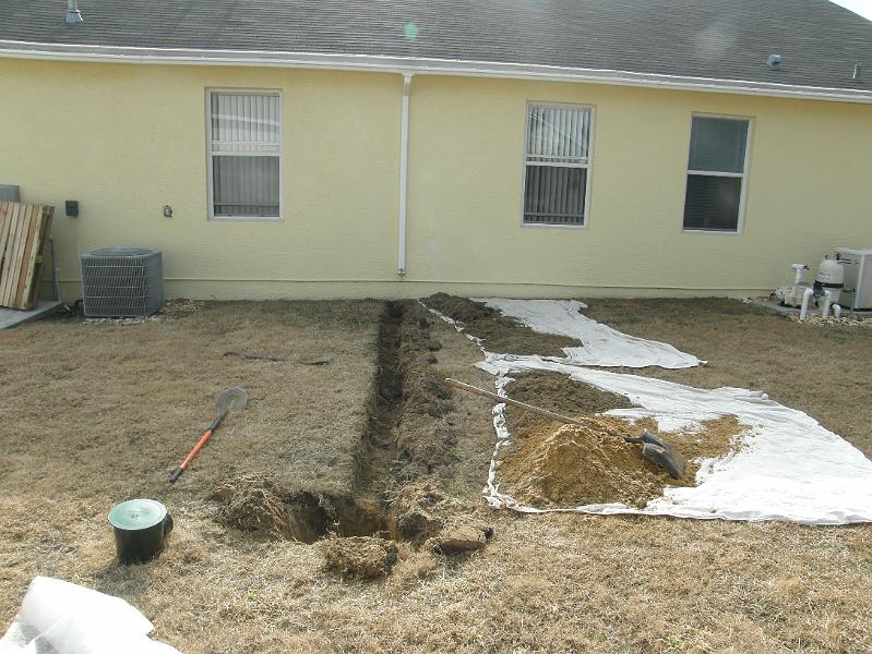 02Trench and Drainage Pit Dug.JPG
